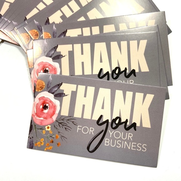 30pcs Thank You Cards. Small Business Cards. Shipping Supplies Product Packaging - Picture 1 of 5